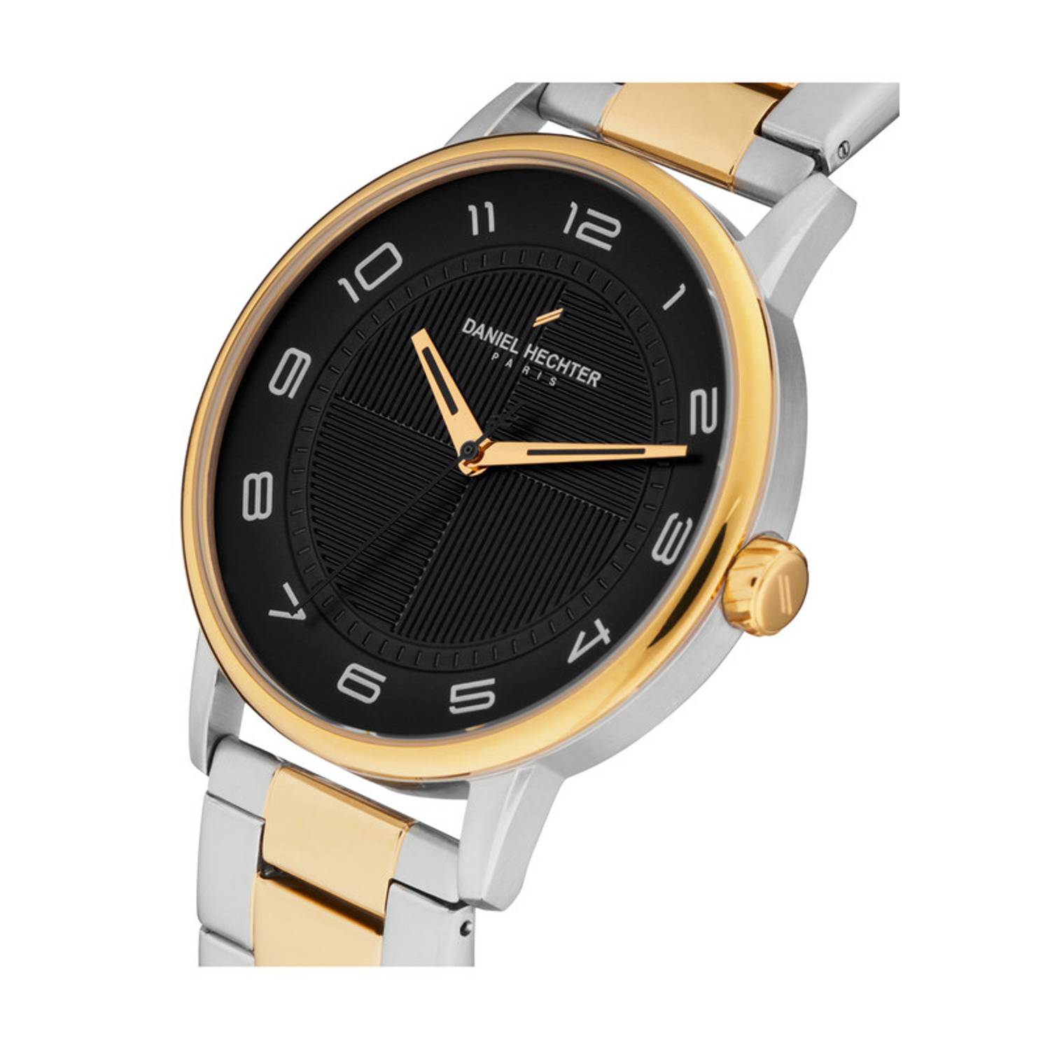 Daniel Hechter Numrique Deux Tons Stainless Steel / Gold Plated Mens Watch Daniel Hechter Numrique Deux Tons Stainless Steel / Gold Plated Mens Watch