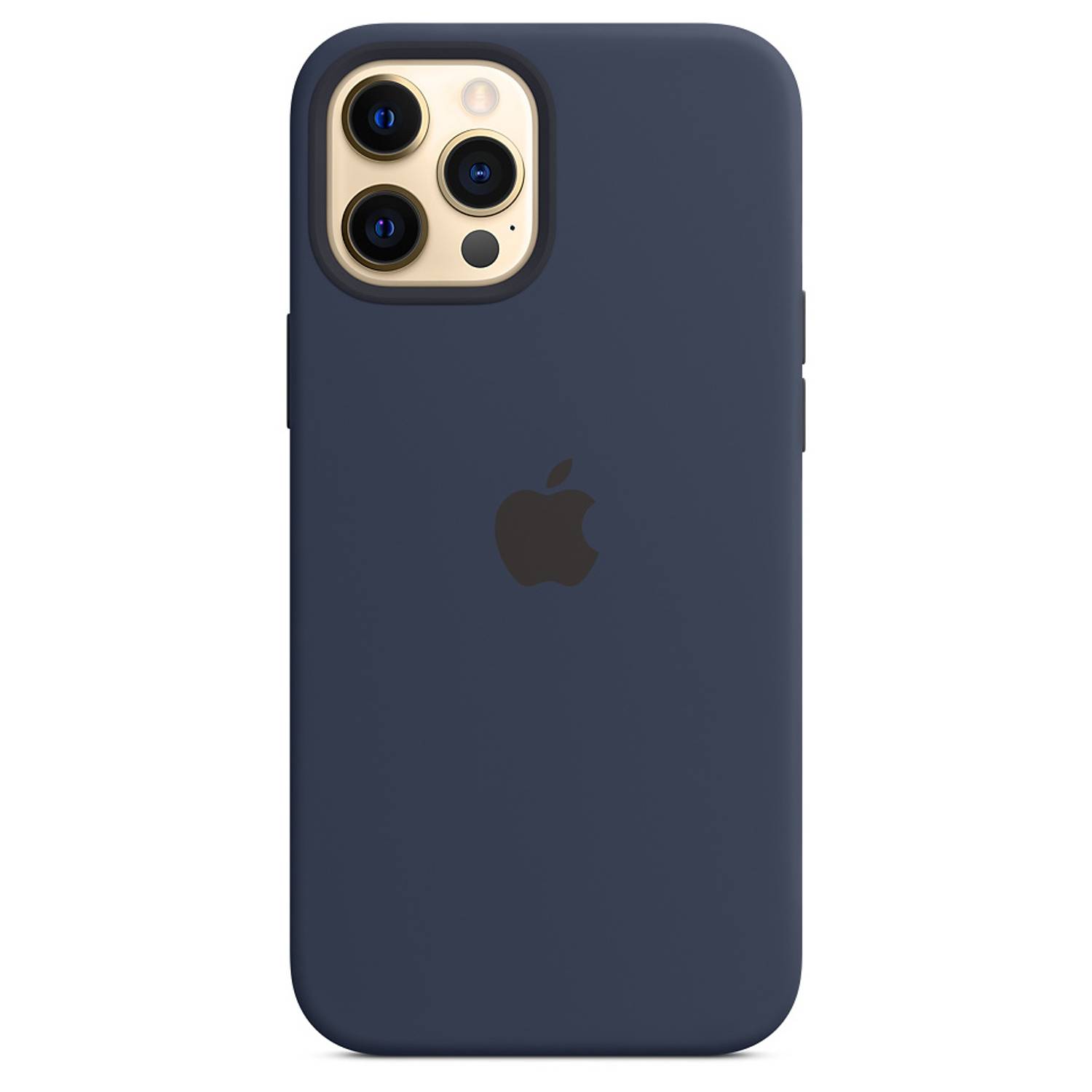 Apple iPhone 12 Pro Max Silicone Case with MagSafe - Deep Navy Apple iPhone 12 Pro Max Silicone Case with MagSafe - Deep Navy