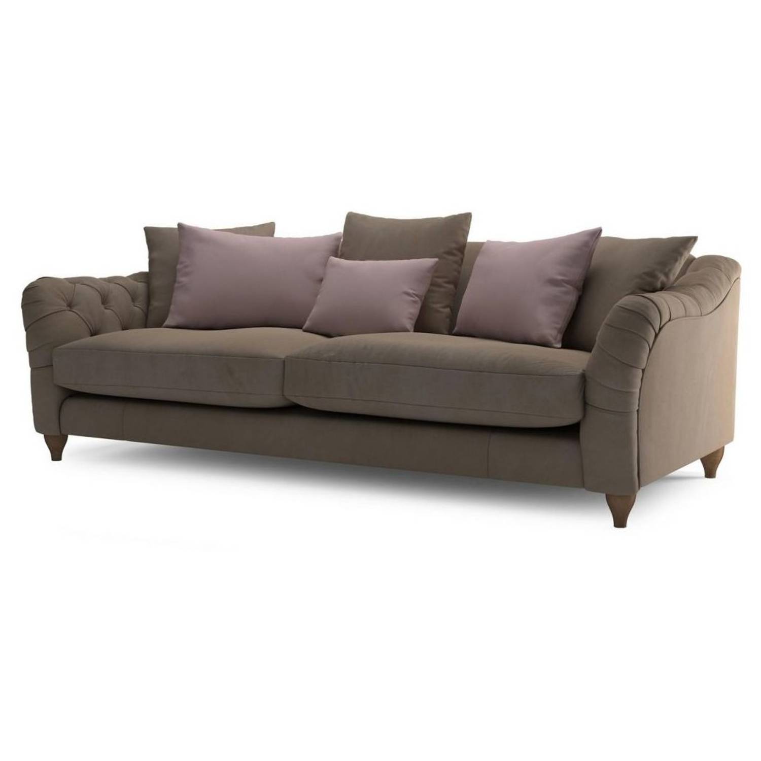 Galaxy Design Raffles Series 3 Seater Sofa Light Brown Galaxy Design Raffles Series 3 Seater Sofa Light Brown