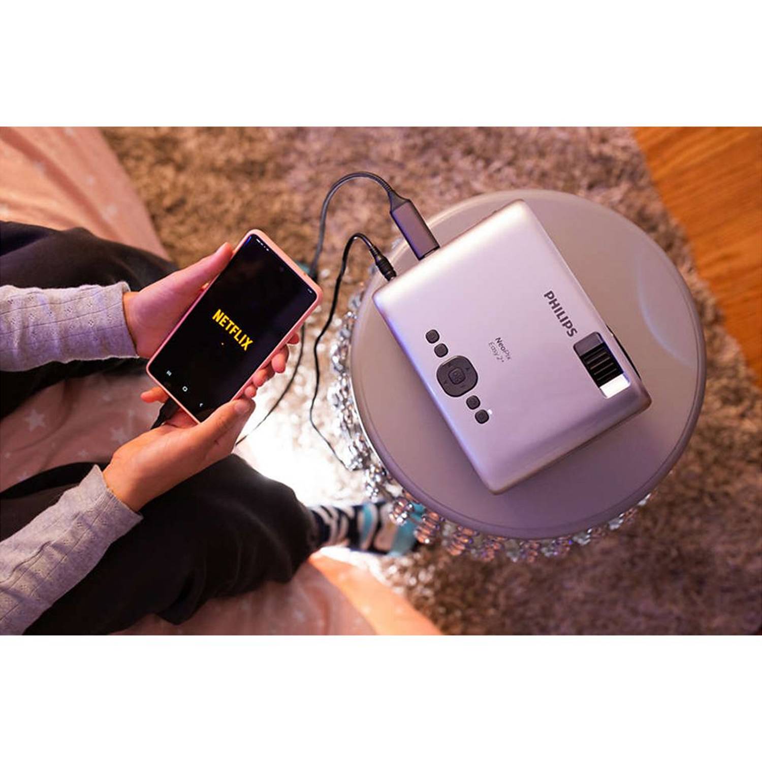 Philips NPX442/INT NeoPix Easy 2+ HD Home Projector Philips NPX442/INT NeoPix Easy 2+ HD Home Projector