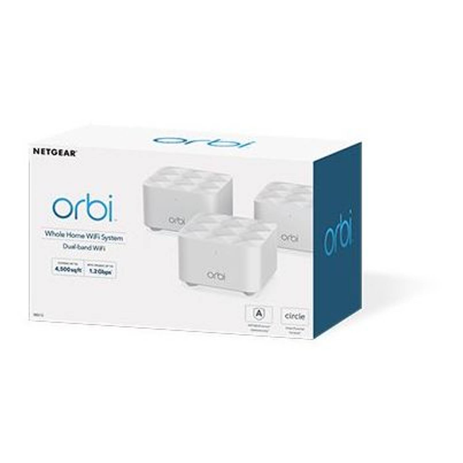 Netgear RBK13 AC1200 Orbi Dual Band Mesh Router with 2 Satellite Netgear RBK13 AC1200 Orbi Dual Band Mesh Router with 2 Satellite
