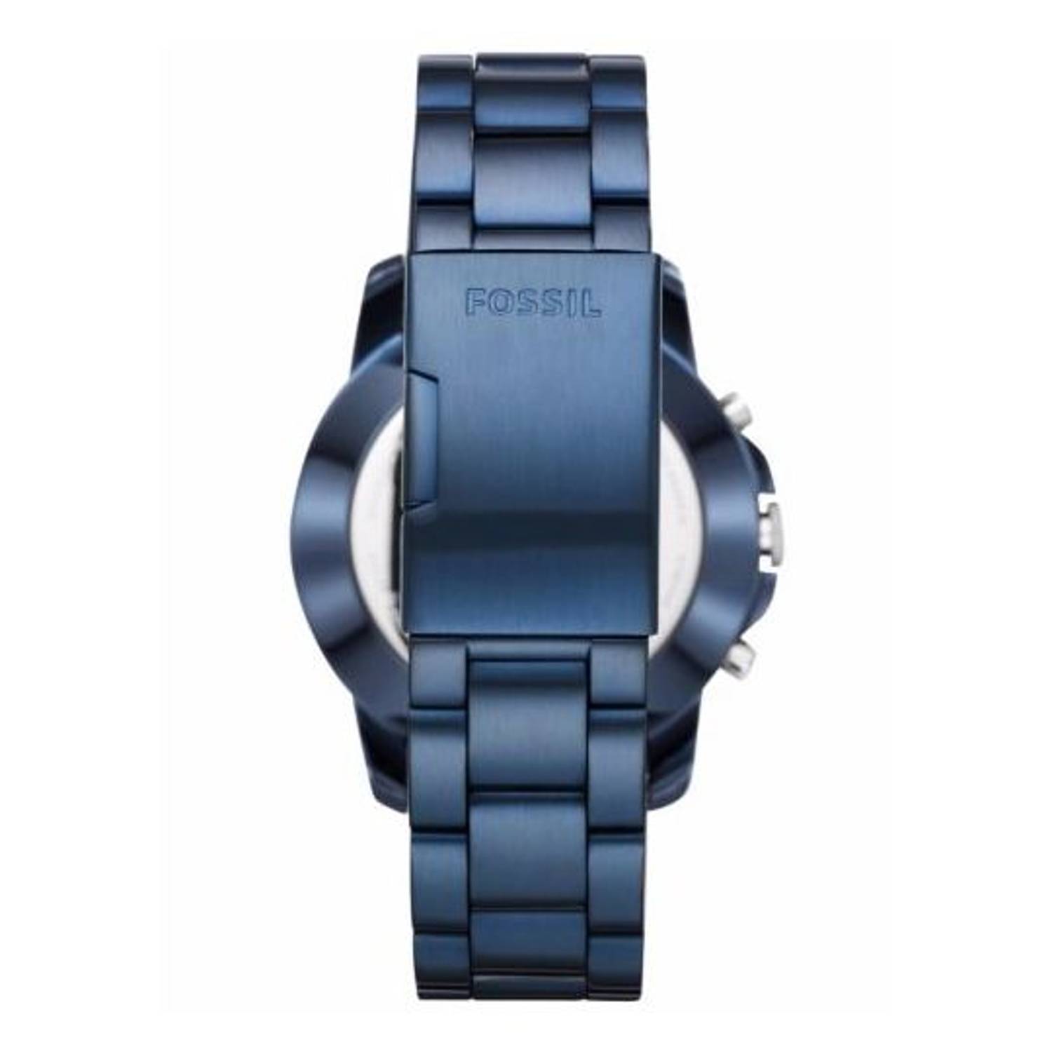 Fossil Hybrid Smartwatch - Q Grant Navy Blue Metal Fossil Hybrid Smartwatch - Q Grant Navy Blue Metal