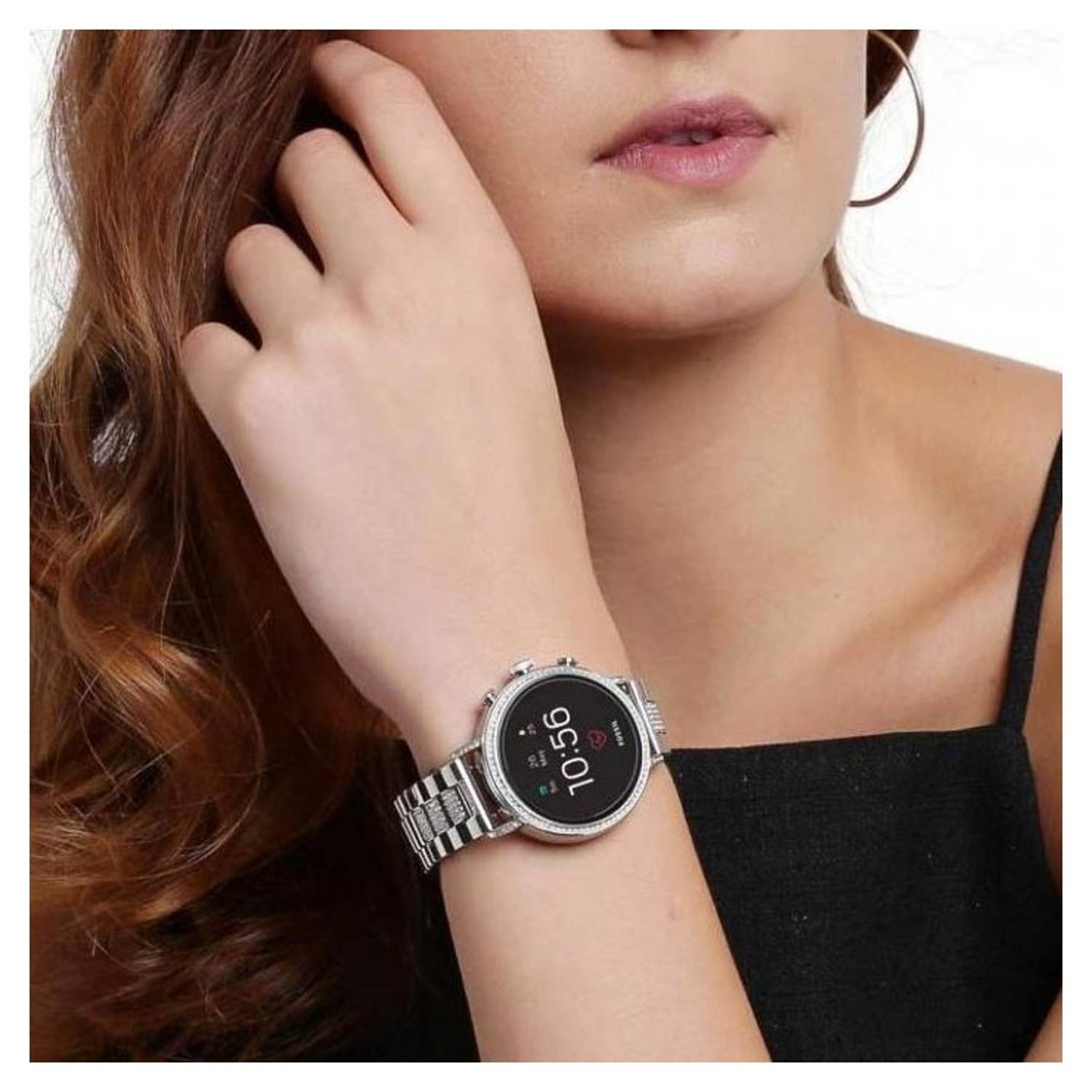 Fossil Venture HR Gen4 Stainless Steel Smart Watch Women Fossil Venture HR Gen4 Stainless Steel Smart Watch Women