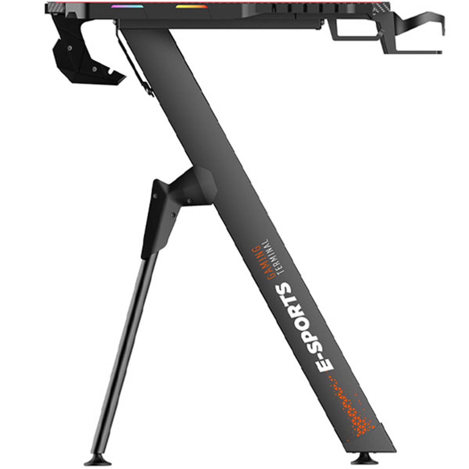 مكتب ألعاب للرياضات الإلكترونية بلون أسود من بورودو مكتب ألعاب للرياضات الإلكترونية بلون أسود من بورودو