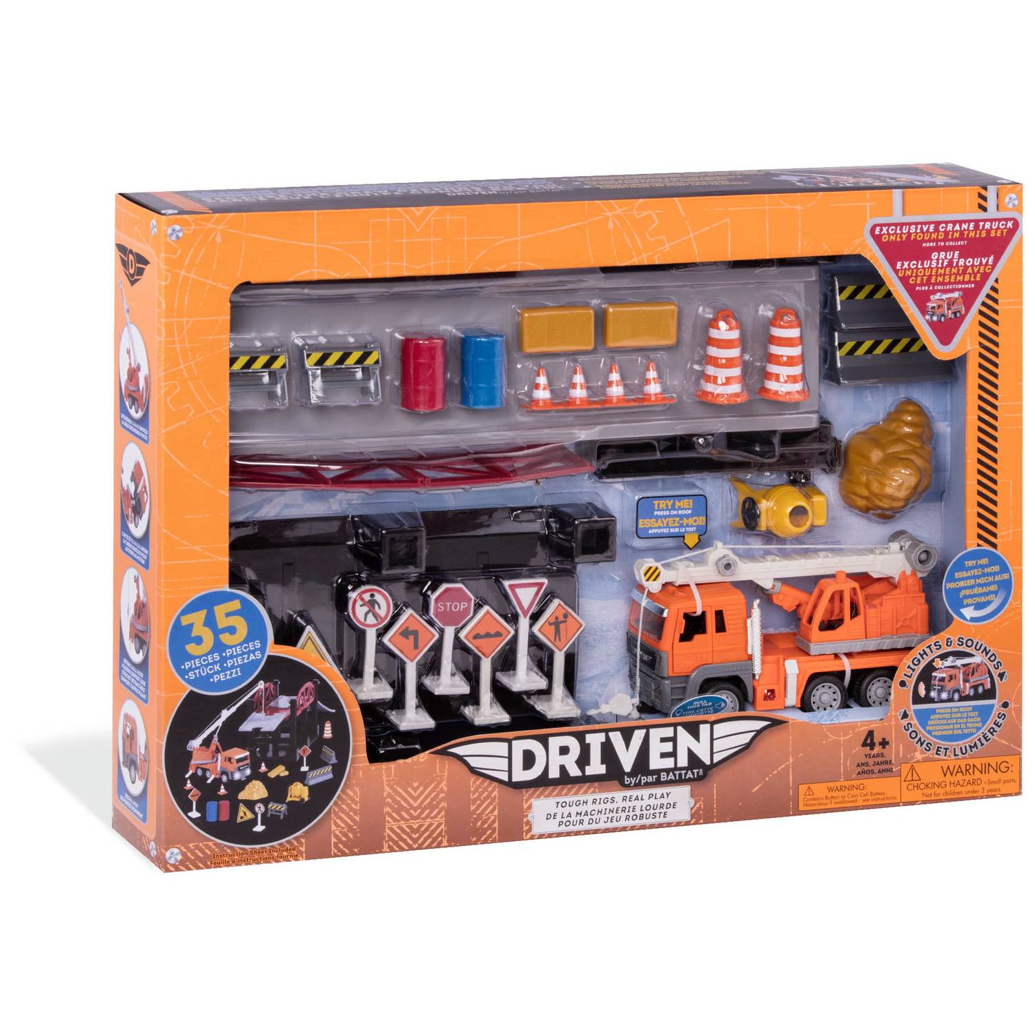 Driven Bridge Construction PlaySet Driven Bridge Construction PlaySet