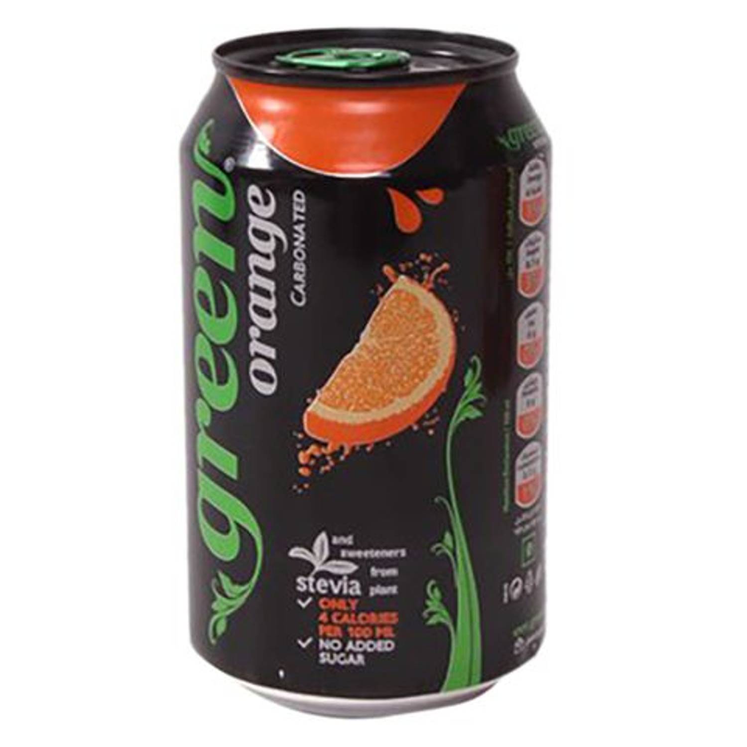 Green Orange Carbonated - 330ml (Pack of 24) Green Orange Carbonated - 330ml (Pack of 24)