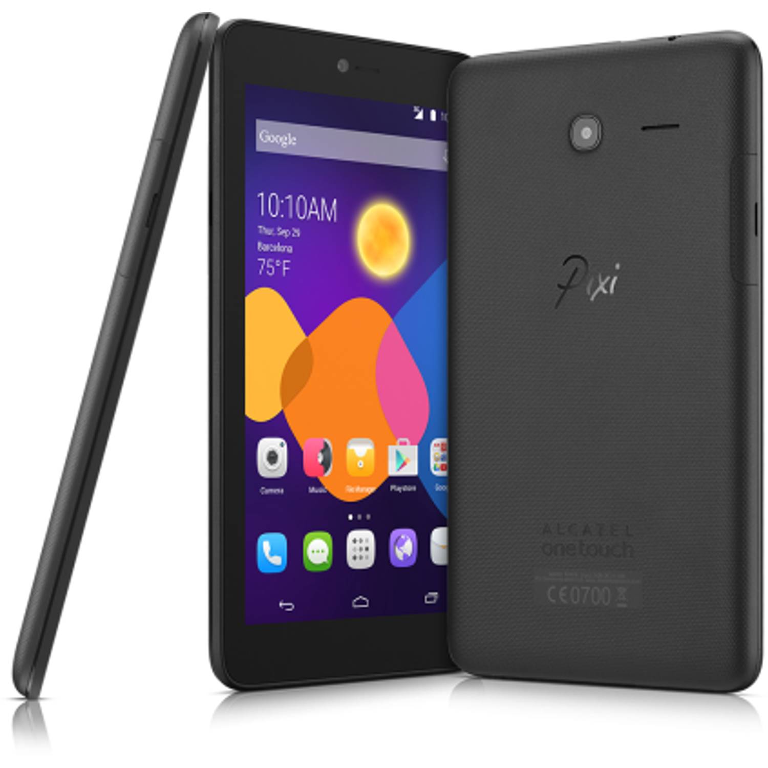 Alcatel Onetouch Pixi 3 80552AALAV4 Tablet - Android WiFi 8GB 1GB 7inch Volcano Black Alcatel Onetouch Pixi 3 80552AALAV4 Tablet - Android WiFi 8GB 1GB 7inch Volcano Black