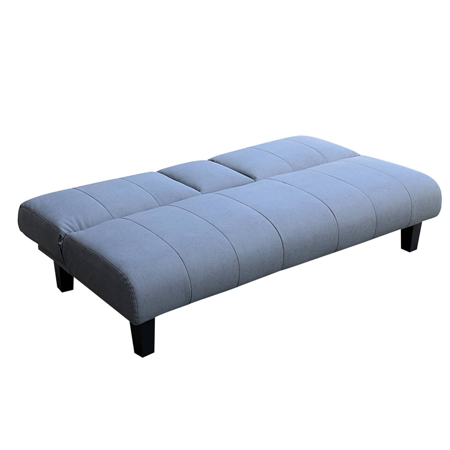 Laze 3 Seater SofaBed Grey With Cup Holder Laze 3 Seater SofaBed Grey With Cup Holder