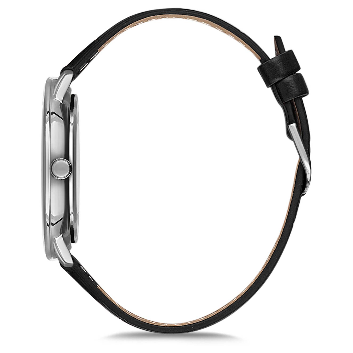 Omax Dome Series Black Leather Analog Watch For Men DC001P42I Omax Dome Series Black Leather Analog Watch For Men DC001P42I