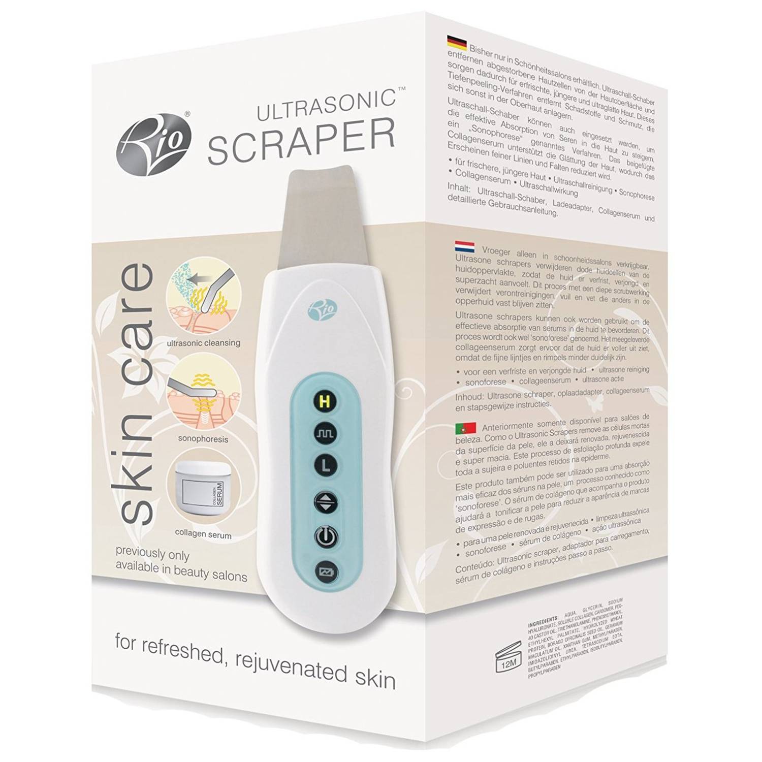 Rio Ultrasonic Facial Cleansing FASS3 Rio Ultrasonic Facial Cleansing FASS3