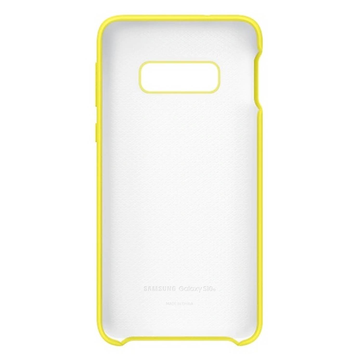 Samsung Silicon Cover Yellow For Samsung Galaxy S10e Samsung Silicon Cover Yellow For Samsung Galaxy S10e