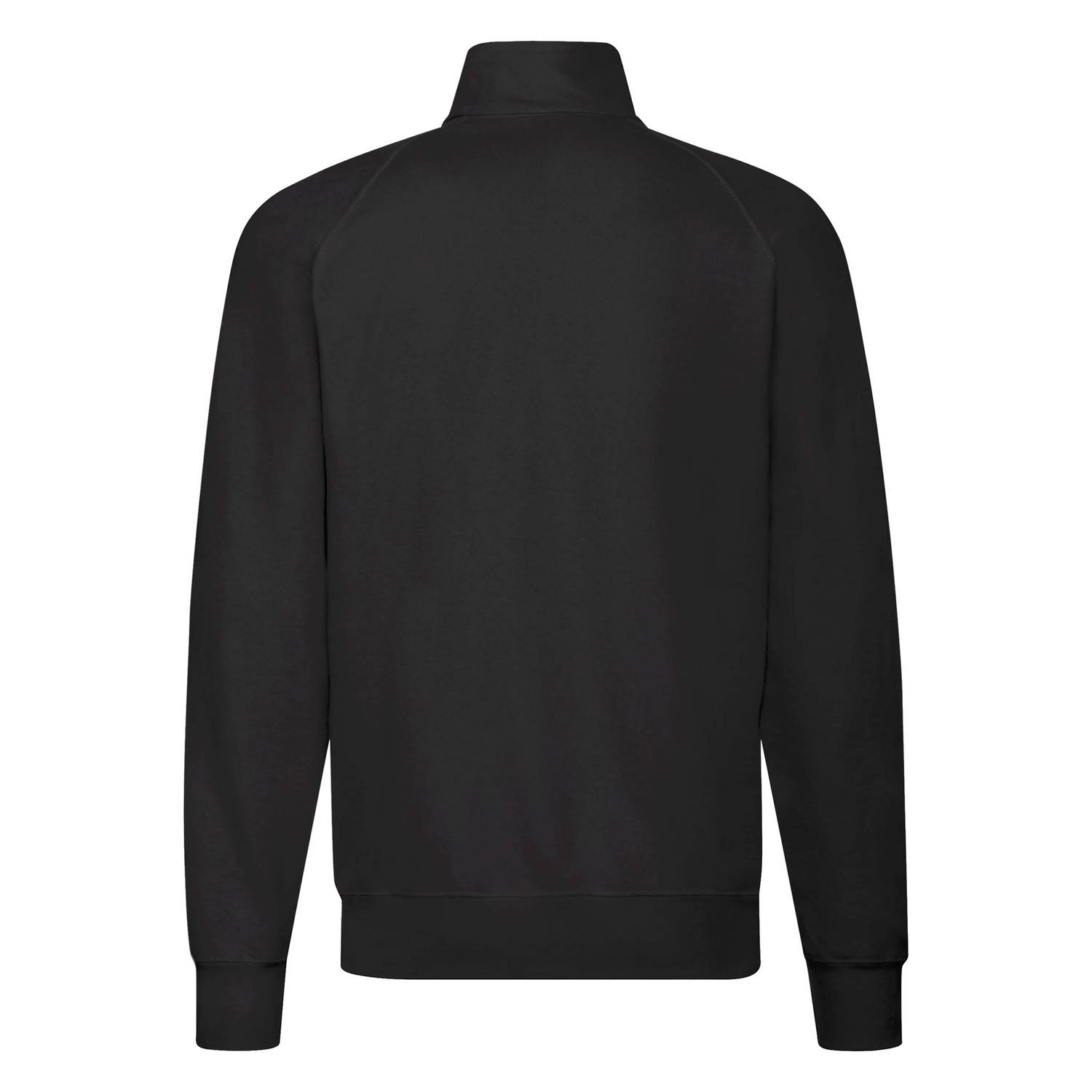 Fruit Of The Loom Lightweight Sweat Jacket Black Small Fruit Of The Loom Lightweight Sweat Jacket Black Small