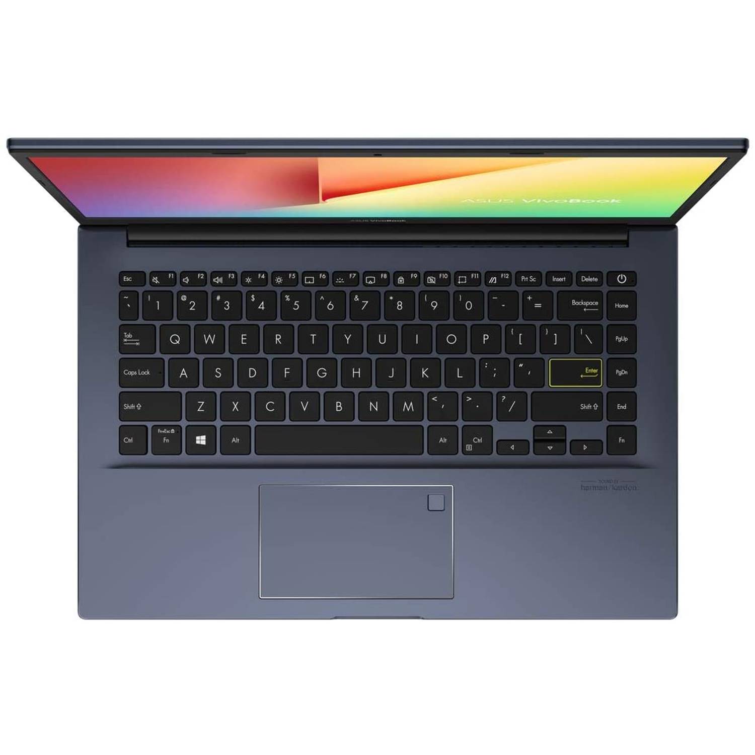 Asus VivoBook 14 M413DA-EK032T Laptop - Ryzen 3 2.6GHz 4GB 256GB Shared Win10 14inch FHD Bespoke Black English/Arabic Keyboard Asus VivoBook 14 M413DA-EK032T Laptop - Ryzen 3 2.6GHz 4GB 256GB Shared Win10 14inch FHD Bespoke Black English/Arabic Keyboard