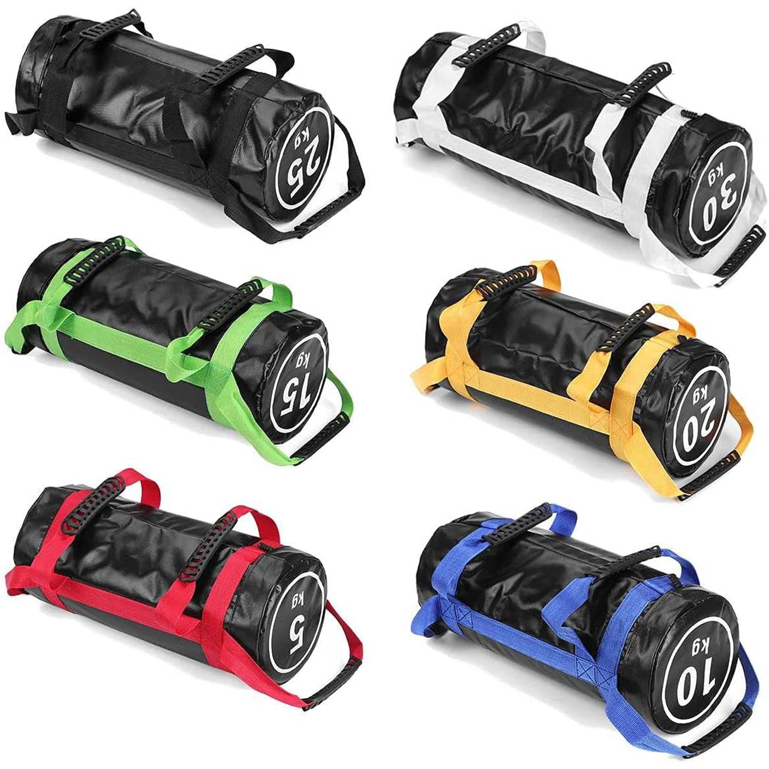 ULTIMAX Power Bag Weight Training Bag Sandbag Weight Training Power Bag with Handles & Zipper Weight Adjustable Fitness Powerbag, Weight Lifting, Powerlifting Workout-20KG ULTIMAX Power Bag Weight Training Bag Sandbag Weight Training Power Bag with Handles & Zipper Weight Adjustable Fitness Powerbag, Weight Lifting, Powerlifting Workout-20KG