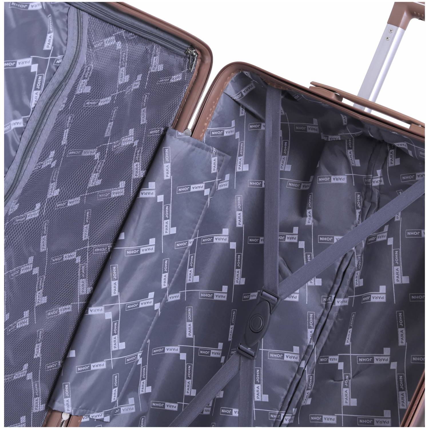 Para John 4 Wheels Luggage Travel Trolley Set 3pcs(20+24+28 Inches) Rose Gold Para John 4 Wheels Luggage Travel Trolley Set 3pcs(20+24+28 Inches) Rose Gold