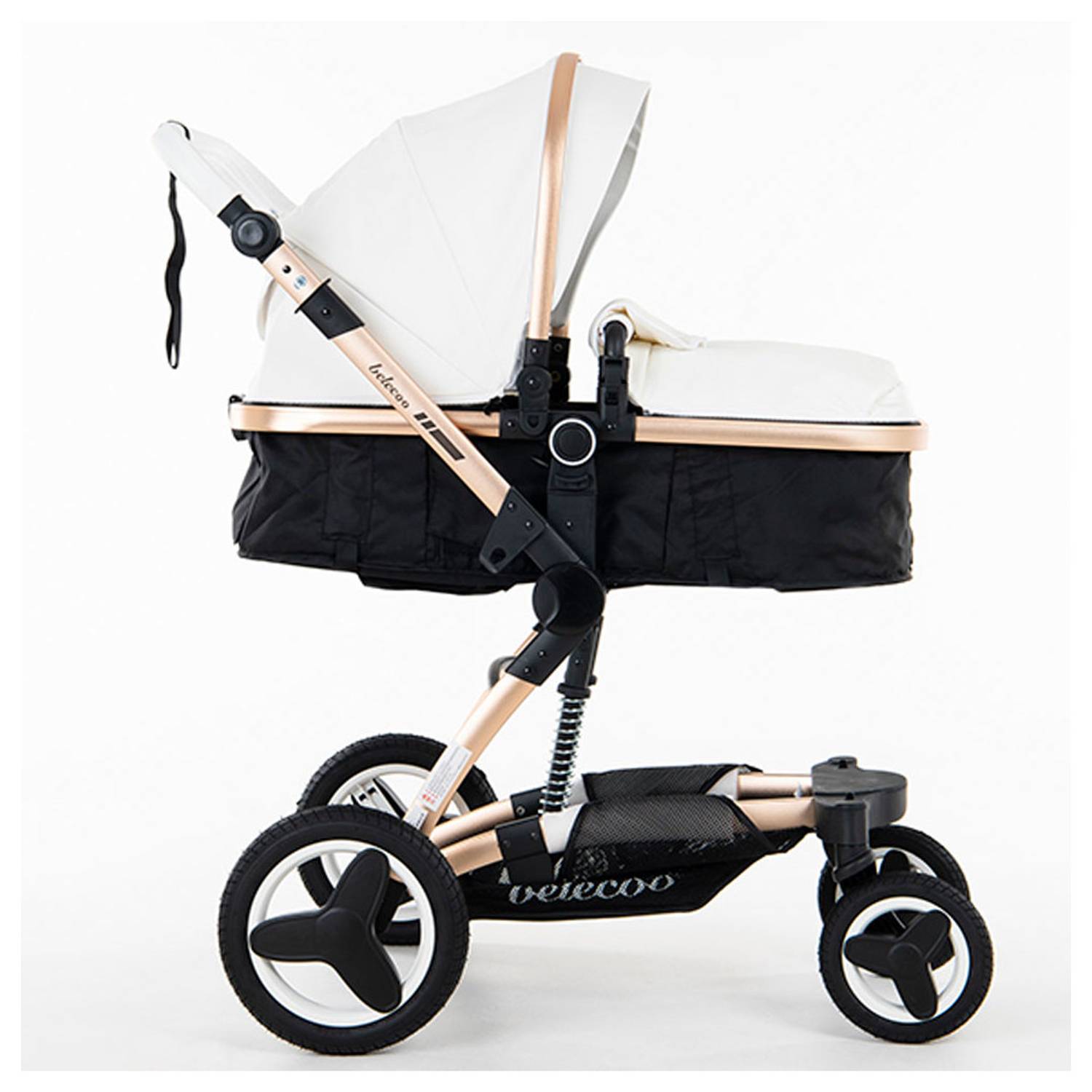 Belecoo 8 White - 4 in 1 Luxury Travel System Belecoo 8 White - 4 in 1 Luxury Travel System