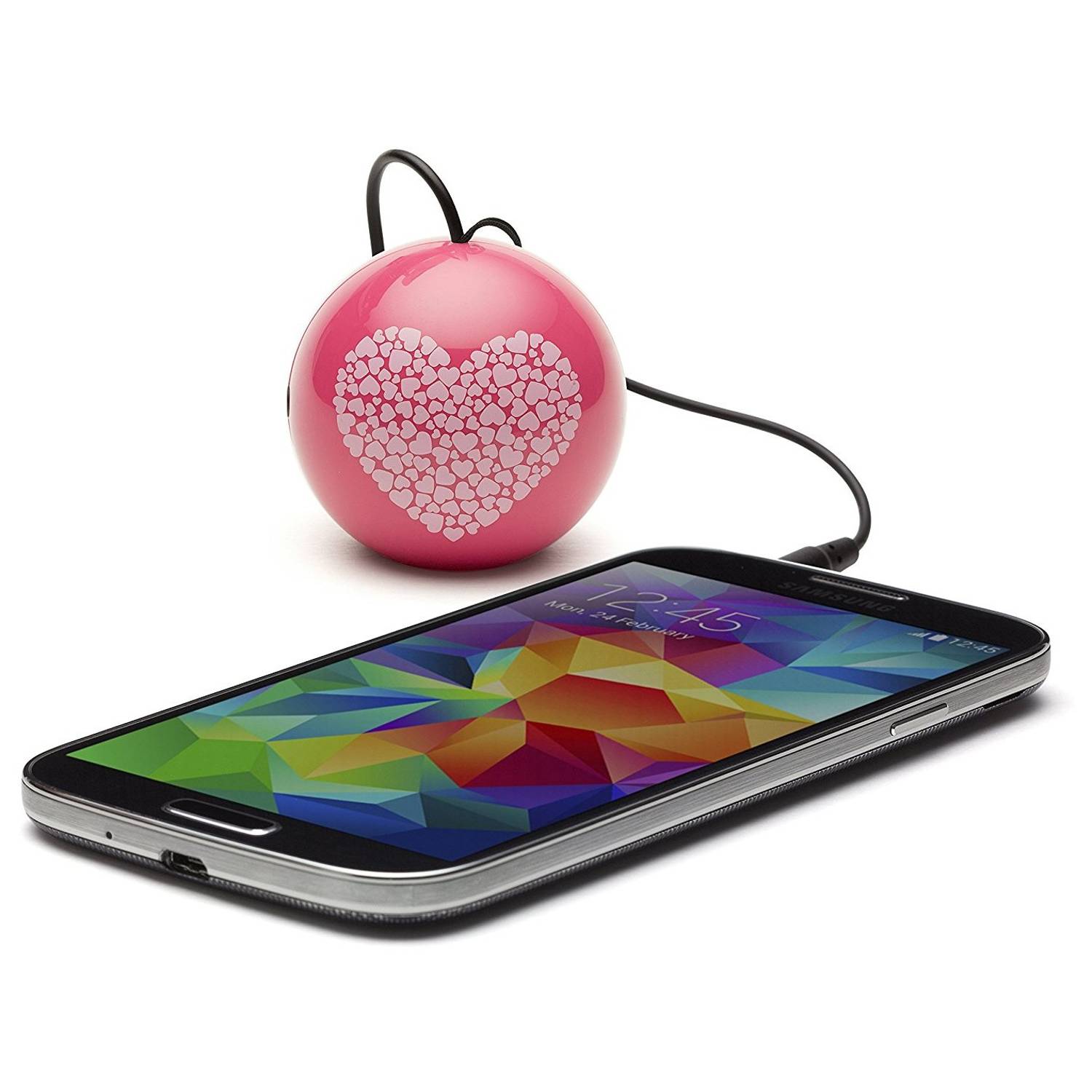 Kitsound Mini Buddy Heart Speaker KSNMBHT Kitsound Mini Buddy Heart Speaker KSNMBHT