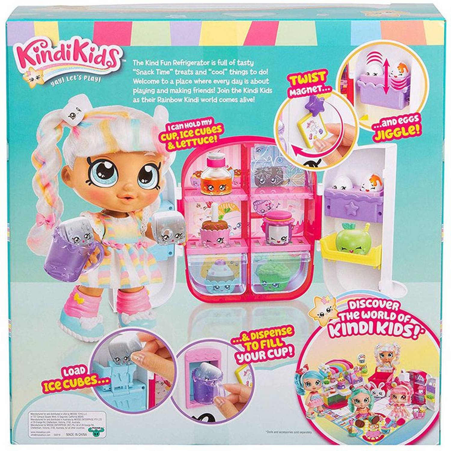 Kindi Kids Kindi Fun Refrigerator 50020 Kindi Kids Kindi Fun Refrigerator 50020