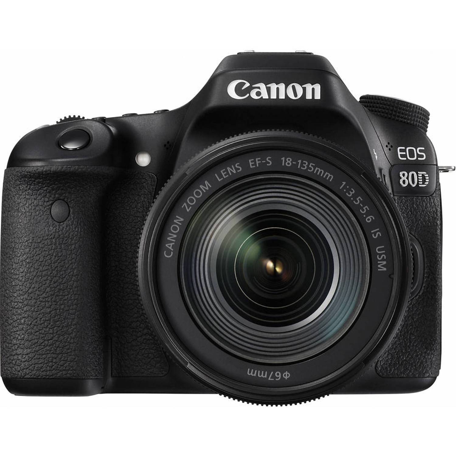 Canon EOS 80D DSLR Camera Black With EFS 18-135mm IS USM Lens Canon EOS 80D DSLR Camera Black With EFS 18-135mm IS USM Lens