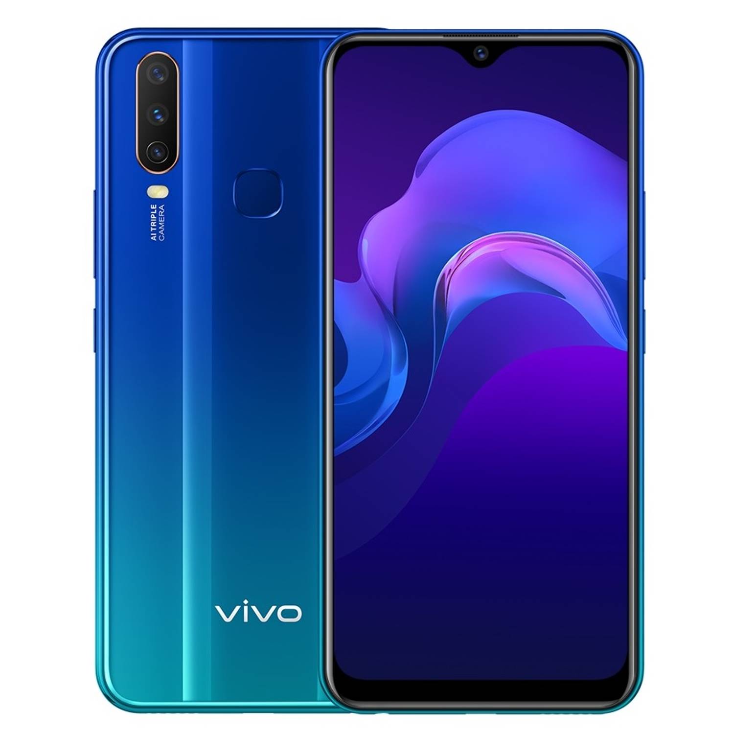 Vivo Y15 64GB Aqua Blue 4G Dual Sim Smartphone Vivo Y15 64GB Aqua Blue 4G Dual Sim Smartphone