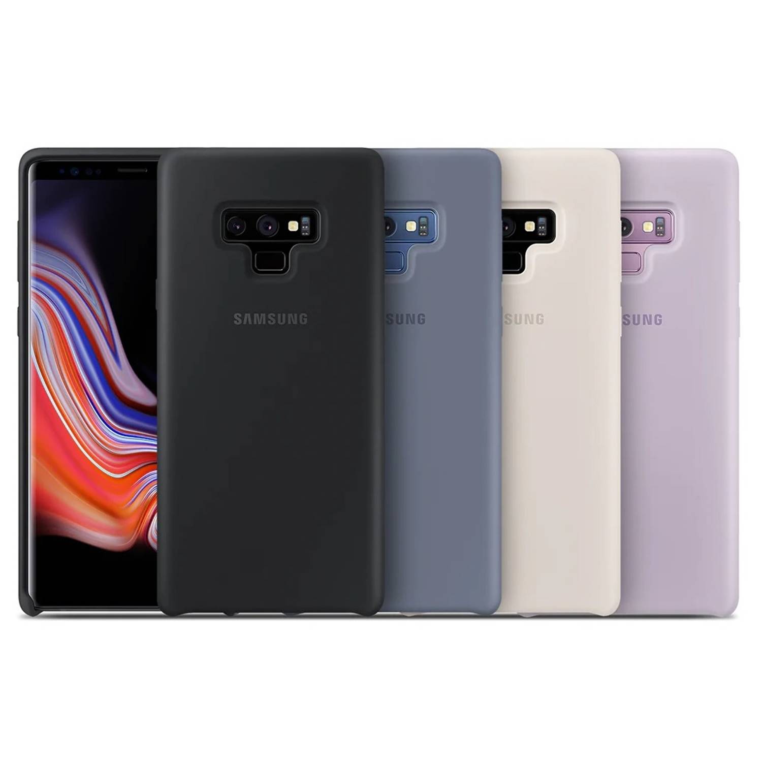 Samsung Silicon Cover Violet For Galaxy Note 9 Samsung Silicon Cover Violet For Galaxy Note 9