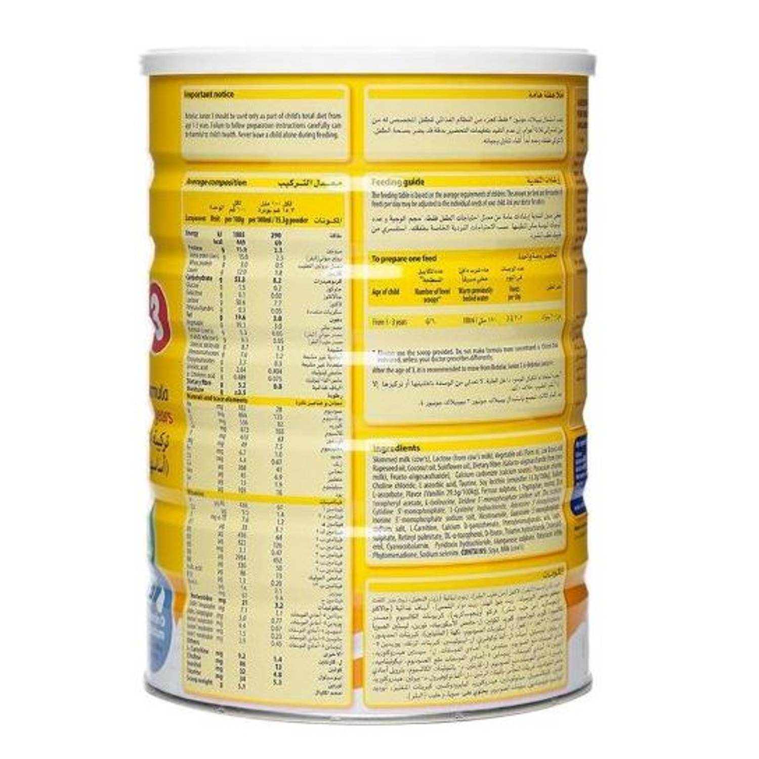 Bebelac Junior 3 Growing-Up Milk 1600g Bebelac Junior 3 Growing-Up Milk 1600g