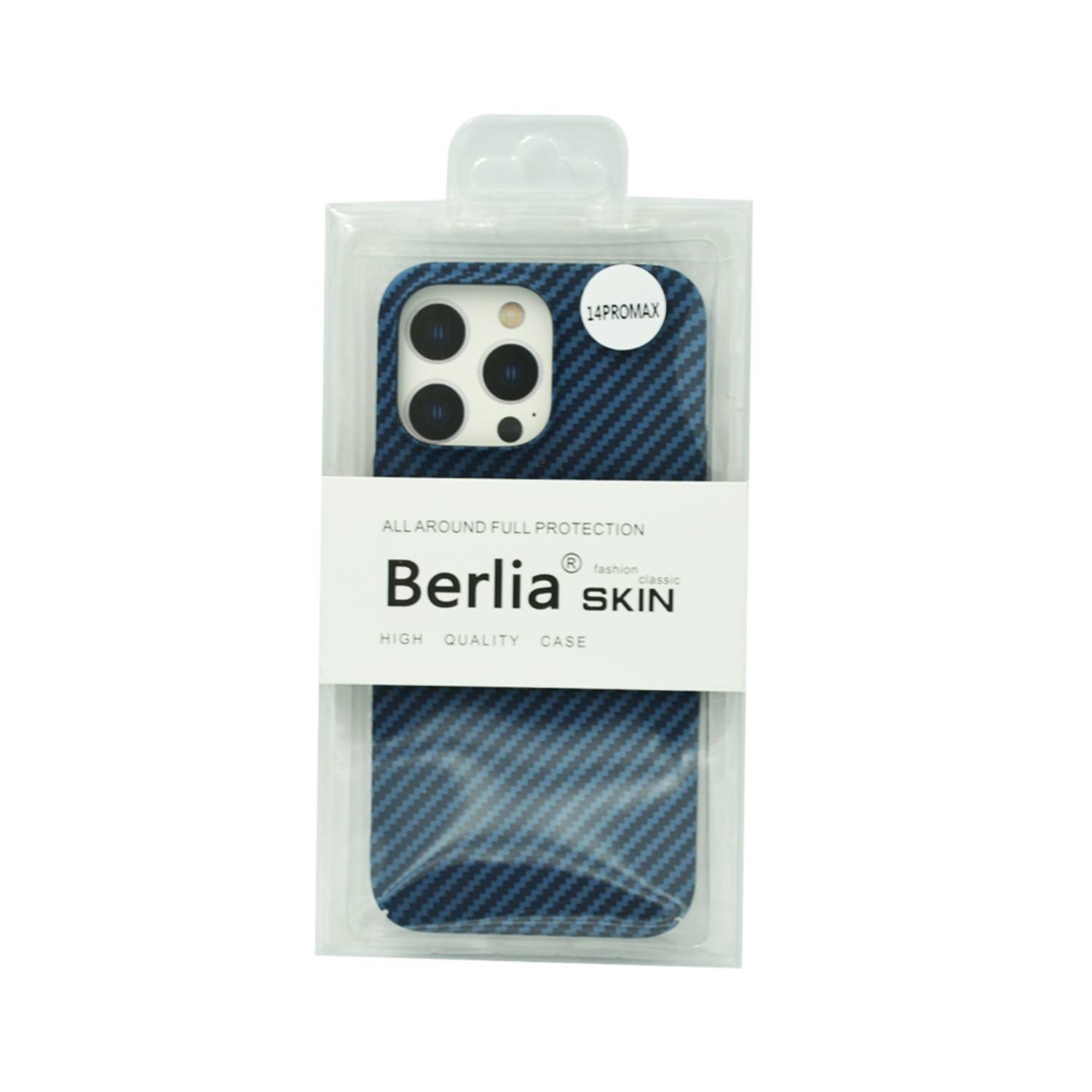 Berlia Kelvar Case Iphone 14 Pro Max Blue Berlia Kelvar Case Iphone 14 Pro Max Blue