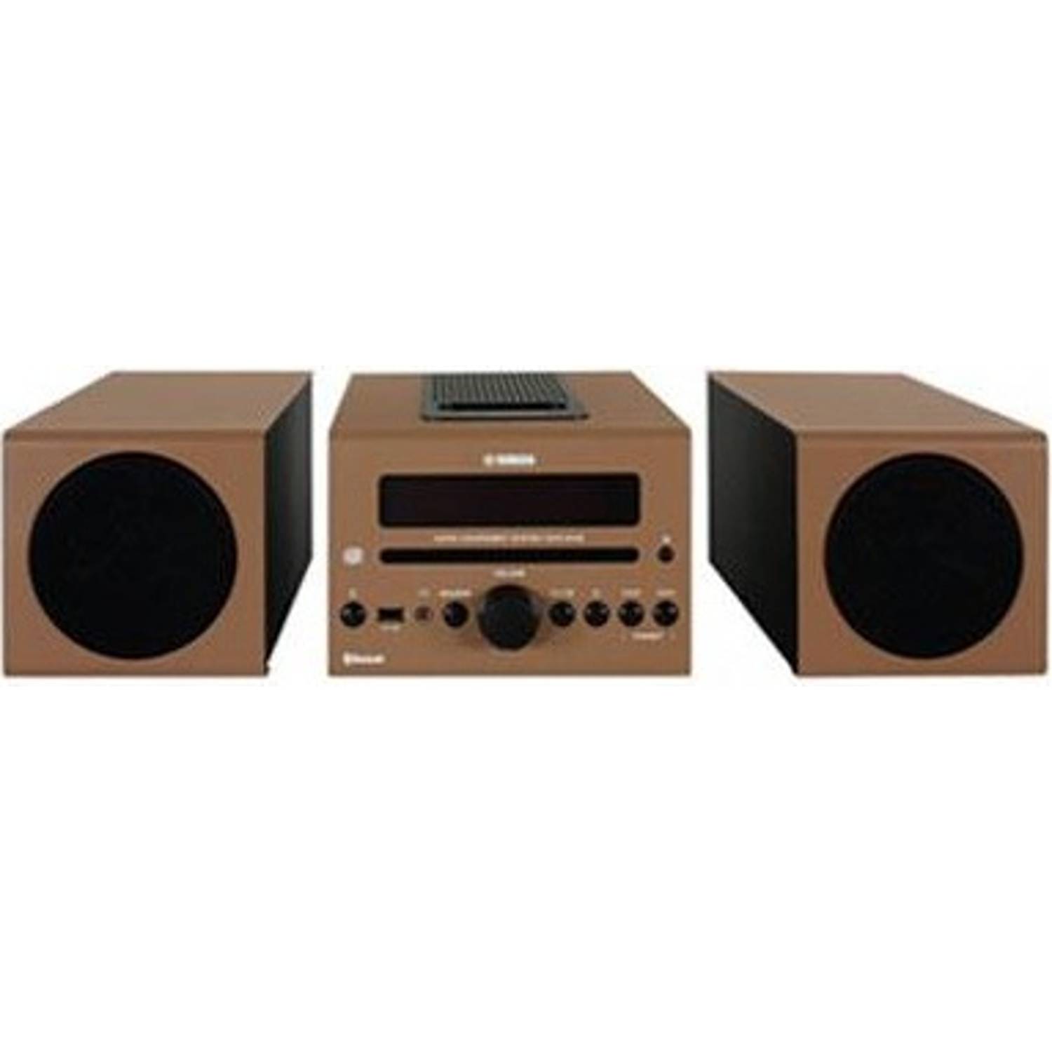 Yamaha MCRB142 Light Micro Component System Light Brown Yamaha MCRB142 Light Micro Component System Light Brown