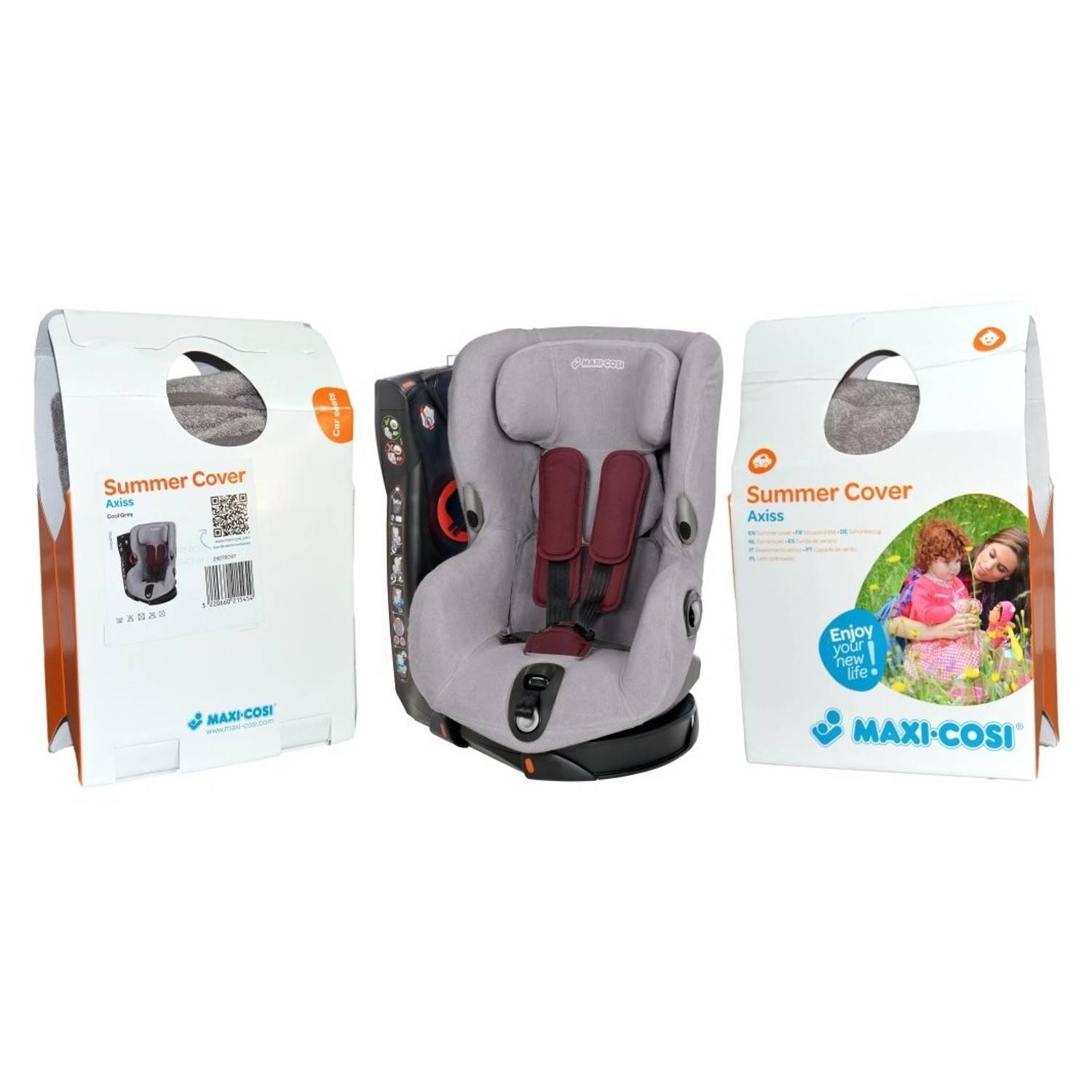 Maxi Cosi Axiss Summer Cover Cool Grey Maxi Cosi Axiss Summer Cover Cool Grey