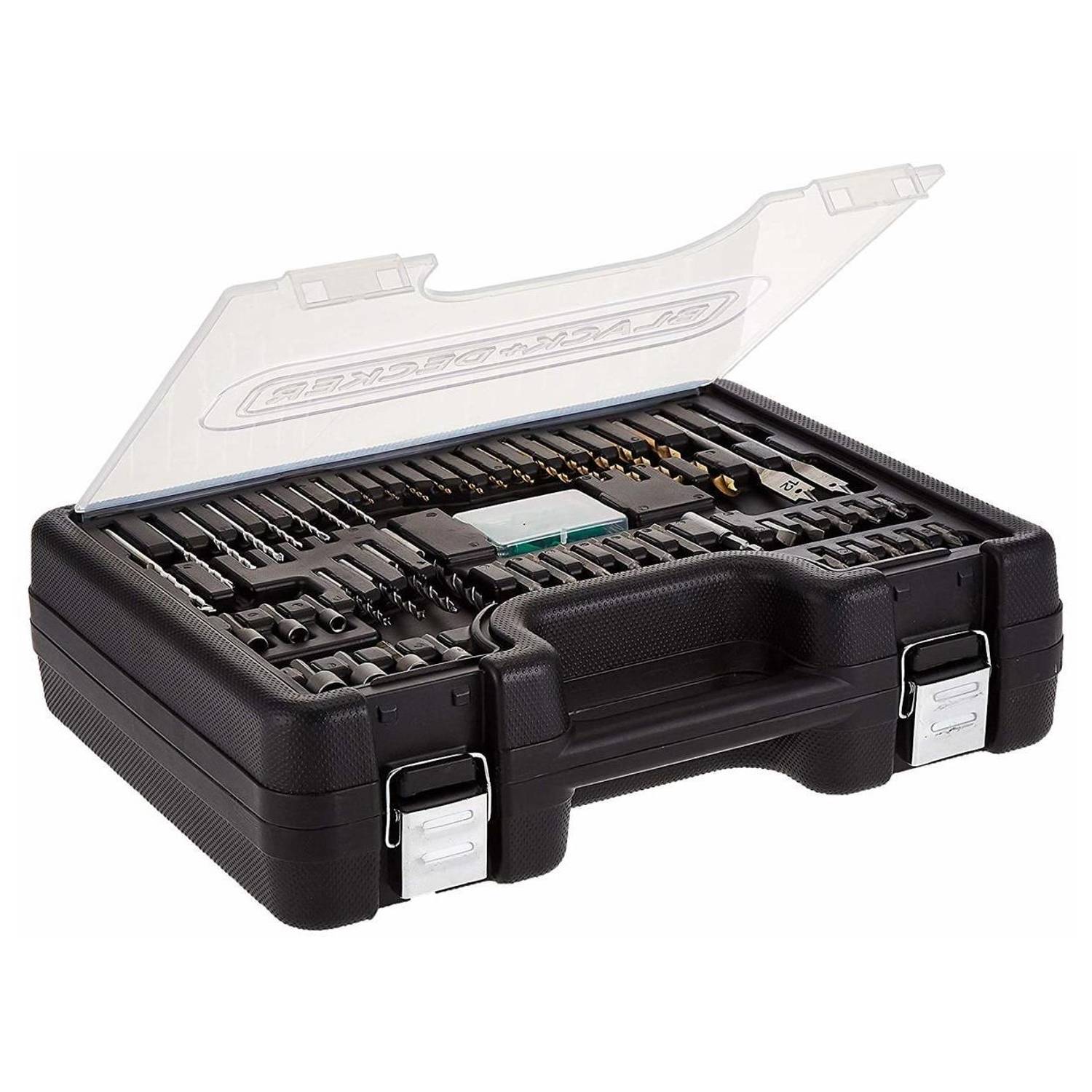 Black and Decker HD650KIT-B5 650W Hammer Drill Kit Black and Decker HD650KIT-B5 650W Hammer Drill Kit