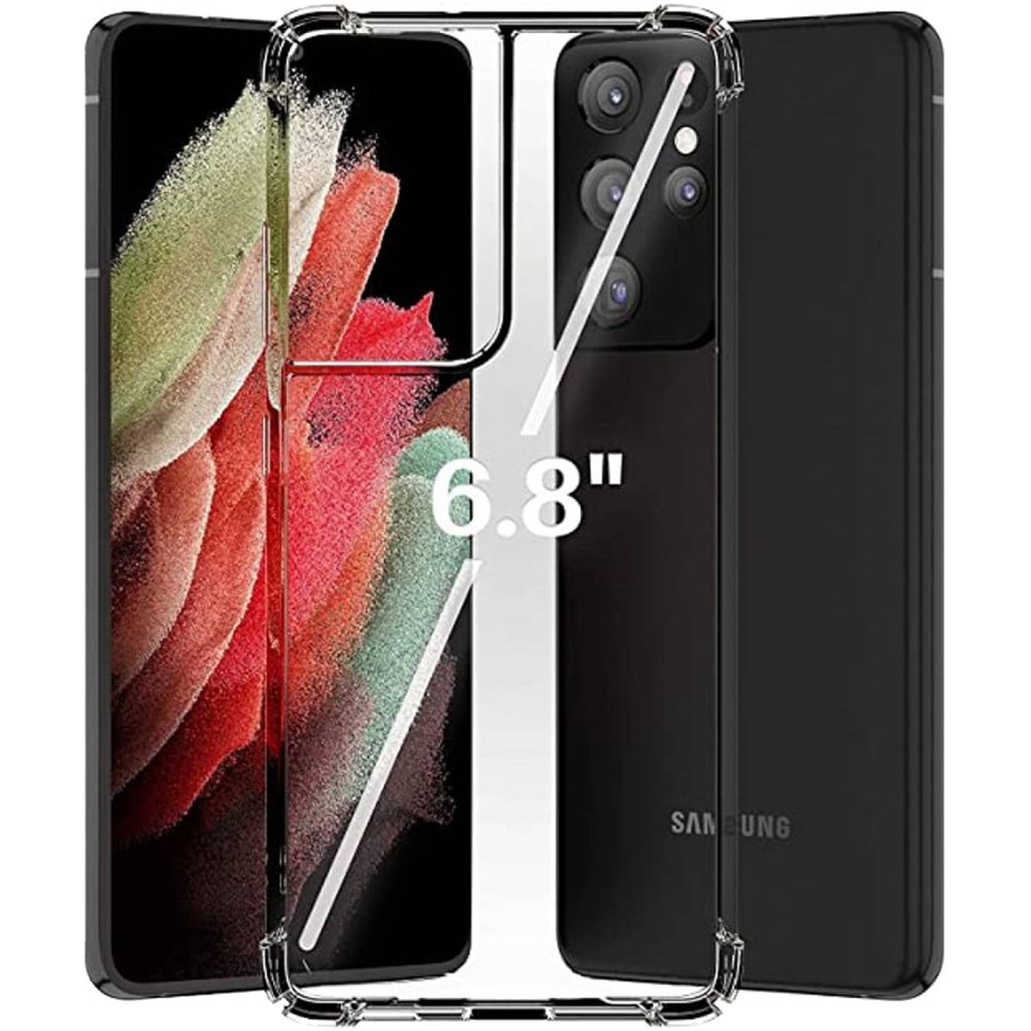 WaveWi Screen Protector With Lens Cover Case Clear Galaxy Note 20/Note 20 Ultra WaveWi Screen Protector With Lens Cover Case Clear Galaxy Note 20/Note 20 Ultra