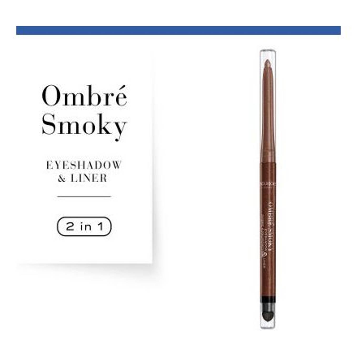 Bourjois London Ombre Smoky Shadow Liner Brown Bourjois London Ombre Smoky Shadow Liner Brown