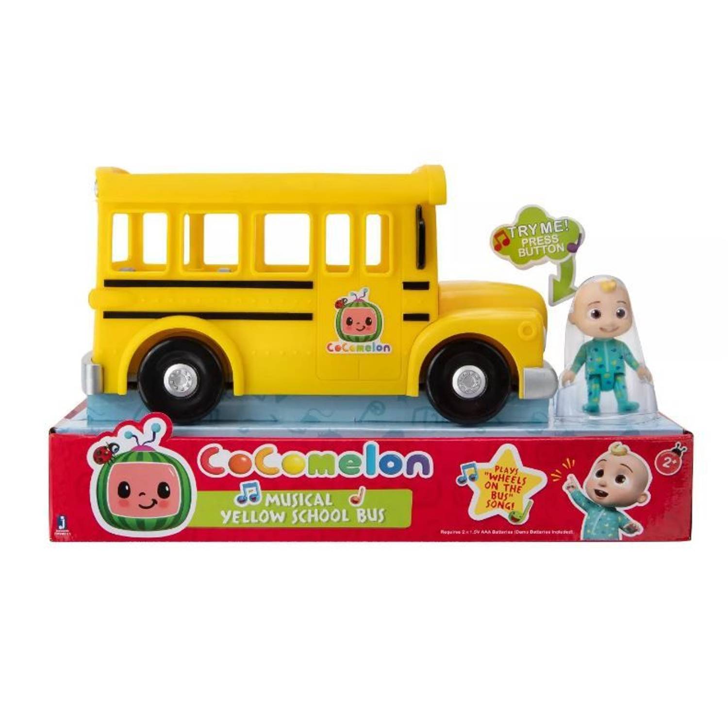 Cocomelon Musical Yellow School Bus with JJ Figure Cocomelon Musical Yellow School Bus with JJ Figure
