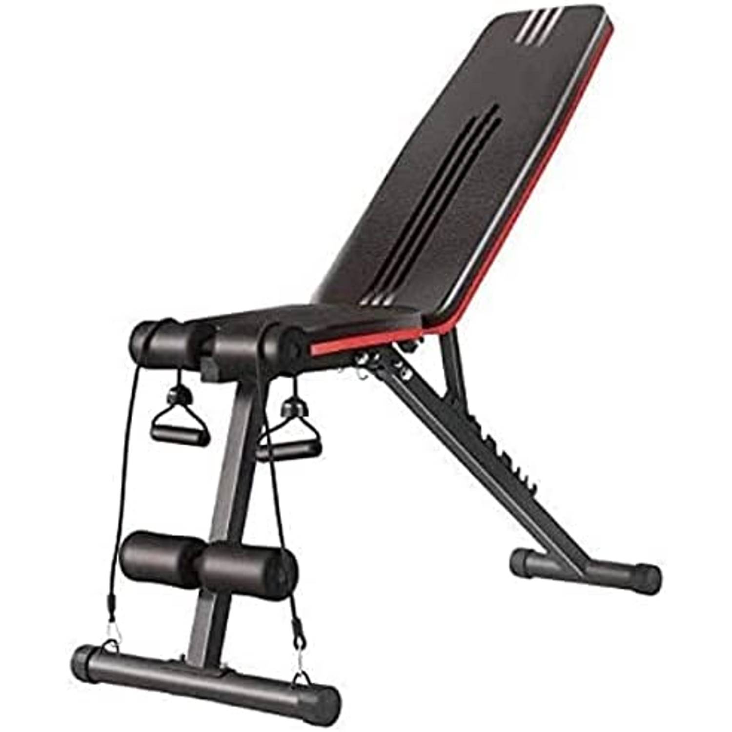 ULTIMAX Adjustable Weight Benches for Home Gym Workout Equipment, Multi-function Foldable Sit Up Bench Supine Slim Body Equipment Machine, Strength Training Equipment ULTIMAX Adjustable Weight Benches for Home Gym Workout Equipment, Multi-function Foldable Sit Up Bench Supine Slim Body Equipment Machine, Strength Training Equipment