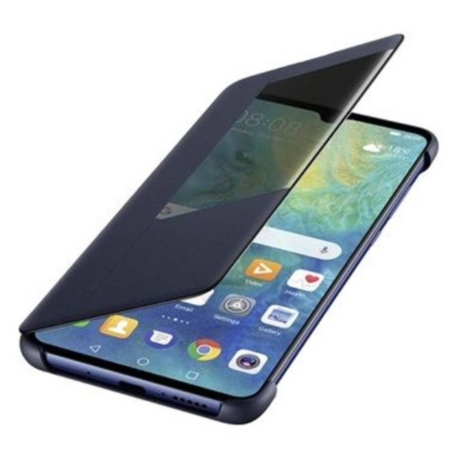 Huawei Smart View Flip Cover For Mate 20 Pro - Deep Blue Huawei Smart View Flip Cover For Mate 20 Pro - Deep Blue