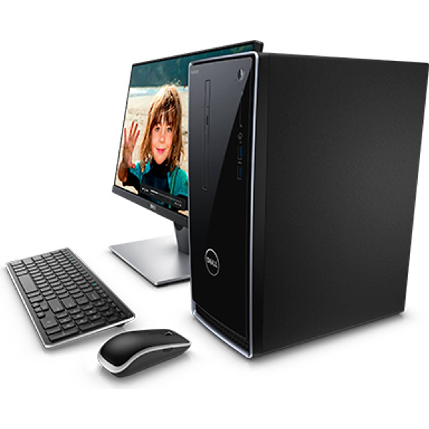 Dell Inspiron Mini Tower 3650 Desktop - Core i3 2.3GHz 8GB 1TB Shared Win10 Black Dell Inspiron Mini Tower 3650 Desktop - Core i3 2.3GHz 8GB 1TB Shared Win10 Black