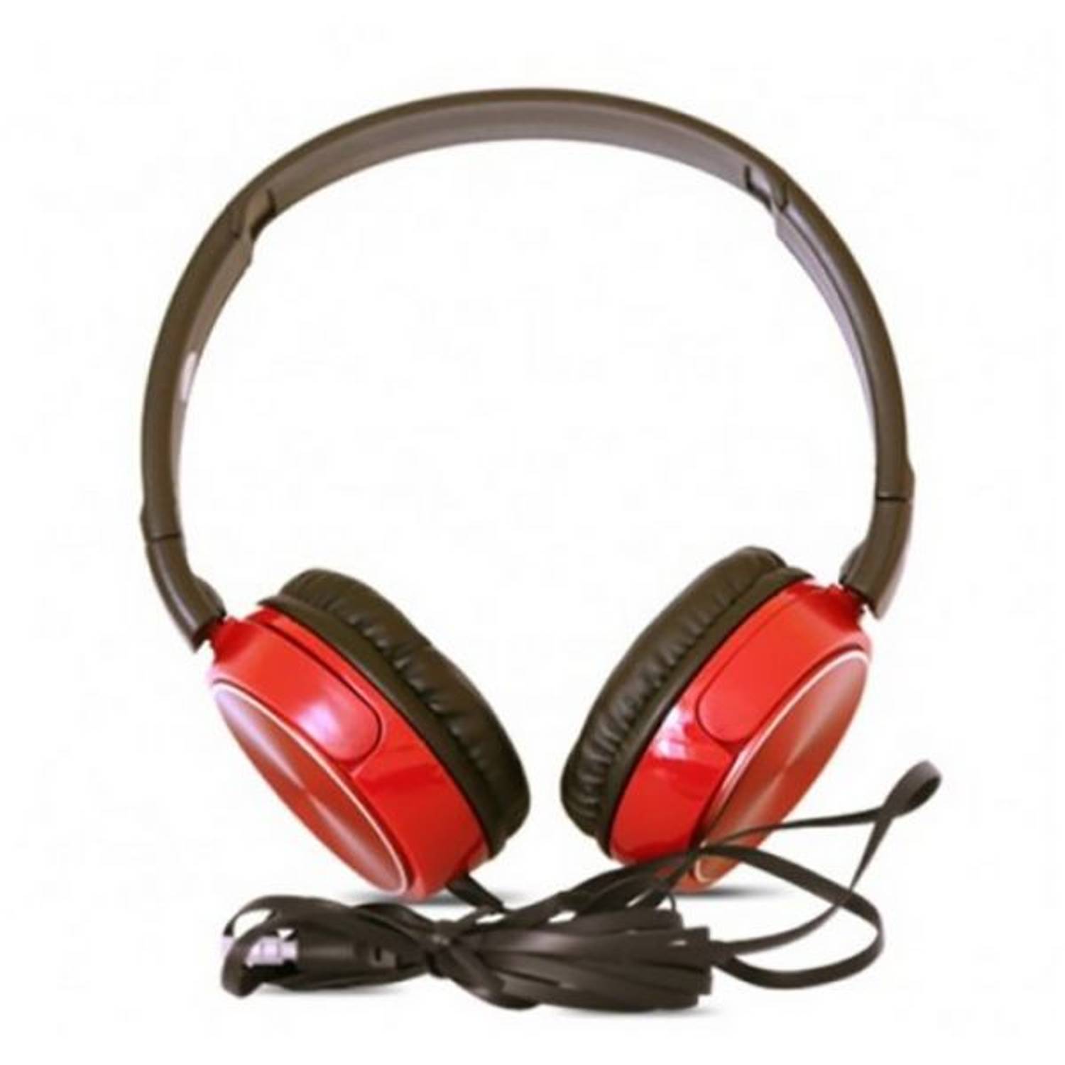 Havit HV-H2178D Wired On Ear Headset Red Havit HV-H2178D Wired On Ear Headset Red