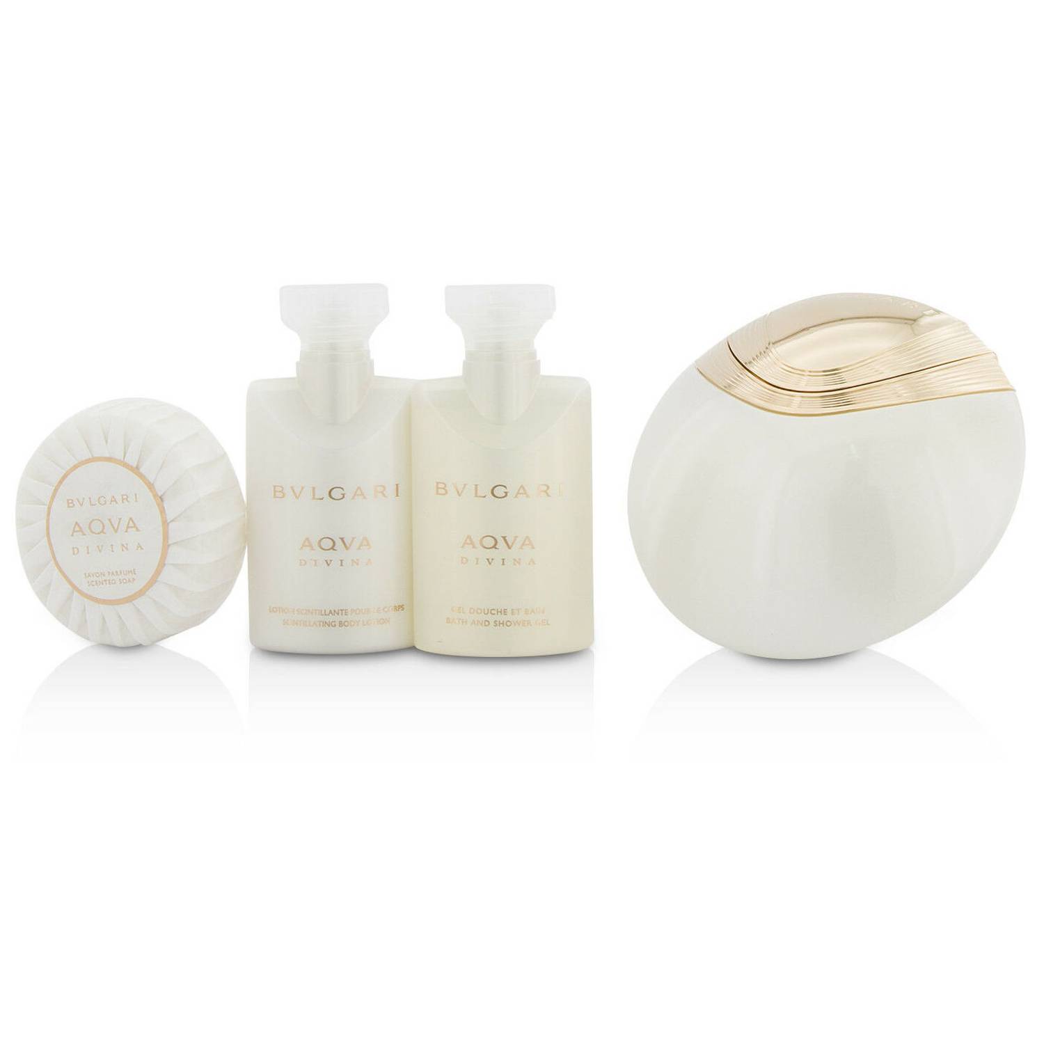 Bvlgari Aqva Divina EDT 65ml+40ml Body Lotion+40ml+50g Soap Gift Set Women Bvlgari Aqva Divina EDT 65ml+40ml Body Lotion+40ml+50g Soap Gift Set Women