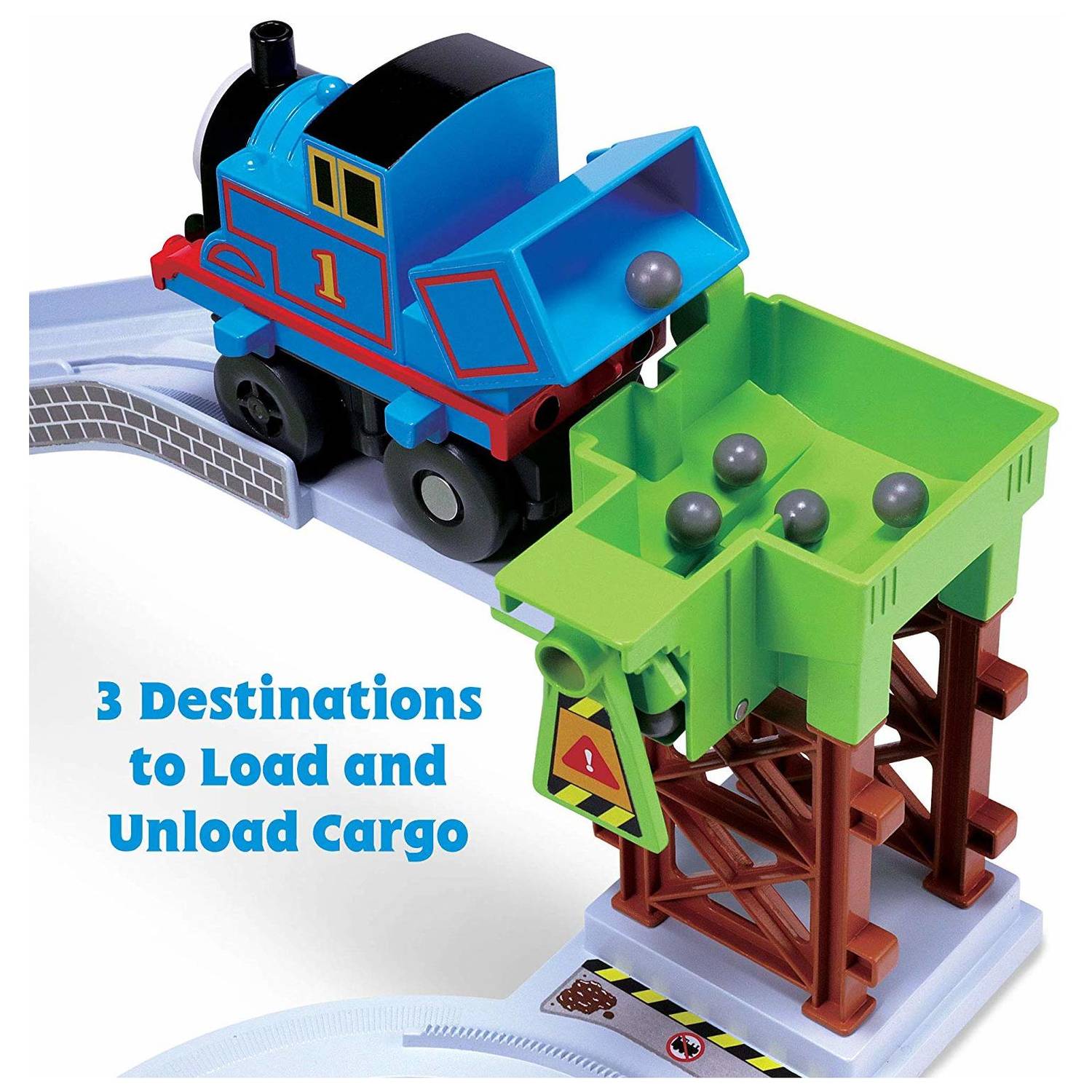 Tomy T14000 Thomas & Friends Big Loader Sodor Delivery Motorized Toy Train Set Tomy T14000 Thomas & Friends Big Loader Sodor Delivery Motorized Toy Train Set