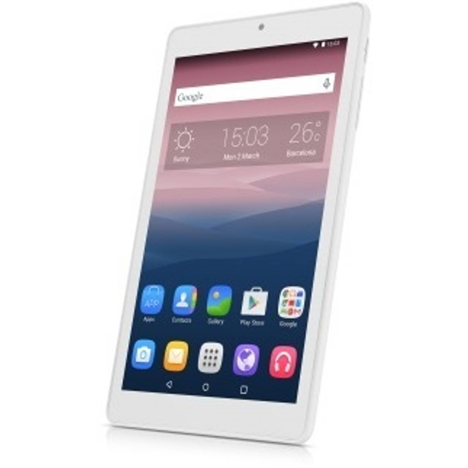 Alcatel Onetouch Pixi 3 80702BALAV1 Tablet - Android 16GB 1GB 8inch White Alcatel Onetouch Pixi 3 80702BALAV1 Tablet - Android 16GB 1GB 8inch White