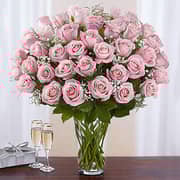 Bunch of 50 Gorgeous Pink Roses Bunch of 50 Gorgeous Pink Roses