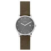 Skagen Hagen Green Leather Men Watch SKW6306