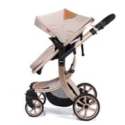Teknum 3 IN 1 Luxury Pram Stroller Aimile Khakhi Teknum 3 IN 1 Luxury Pram Stroller Aimile Khakhi