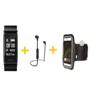 هواوي باندا 2 سوار يد + إكس سيل سماعة رأس بلوتوث رياضية + سوار يد