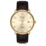 Omax Dome Series Brown Leather Analog Watch For Men DCD001G15I Omax Dome Series Brown Leather Analog Watch For Men DCD001G15I