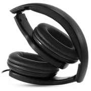 Crown CMH 209T Wired Over Ear Headphone Black
