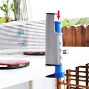 ULTIMAX Table Tennis Net, Retractable Portable Ping Pong Post Net Rack for Most Tables Ping Pong Net Accessory Adjustable for any Table Anywhere ULTIMAX Table Tennis Net, Retractable Portable Ping Pong Post Net Rack for Most Tables Ping Pong Net Accessory Adjustable for any Table Anywhere
