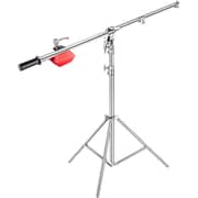 Coopic L2188 Stainless Steel Boom Light Stand Max Height 71inch/180cm With 88inch/224cm Holding Arm, 4 Kilograms Counter Weight Light Stand For Monolight Strobe Light Ring Light Softbox And More Coopic L2188 Stainless Steel Boom Light Stand Max Height 71inch/180cm With 88inch/224cm Holding Arm, 4 Kilograms Counter Weight Light Stand For Monolight Strobe Light Ring Light Softbox And More