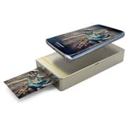 Kodak Wireless Photo Printer Gold PM210G + PMC20 Mini Photo Printer Cartridge 20pcs + Case Logic WMBP115 Jaunt Laptop Backpack 15.6inch