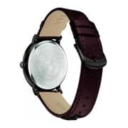 Versace V Circle Brown Leather Watch For Men VBQ040017
